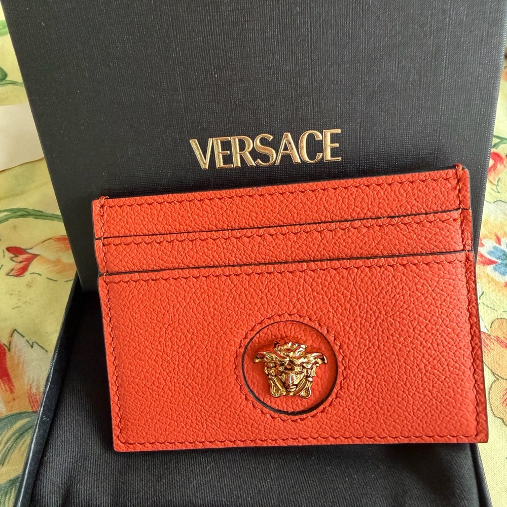 VERSACE LA MEDUSA CARD CASE